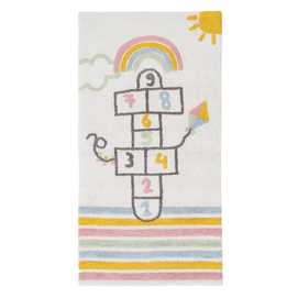 ALFOMBRA ALGODÓN INFANTIL DORMITORIO 175 X 90 CM