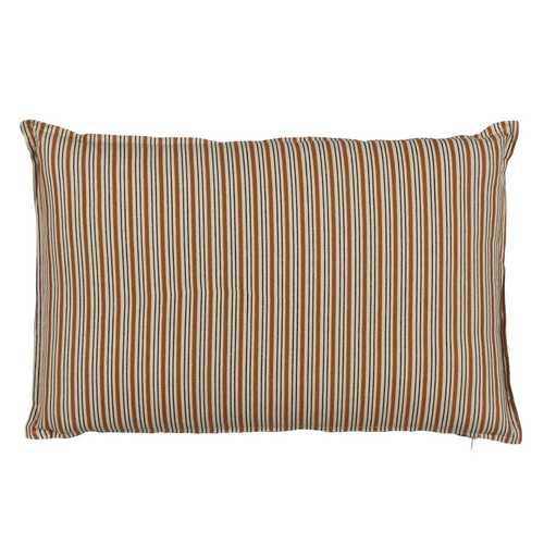 COJÍN BEIGE-MARRÓN 100% ALGODÓN 60 X 40 CM
