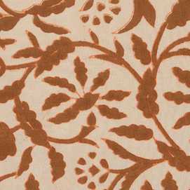 COJÍN BEIGE-MARRÓN 100% ALGODÓN 50 X 50 CM