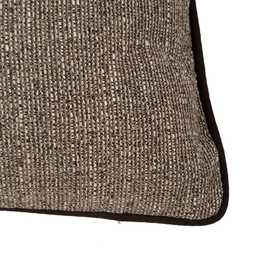 COJÍN TIERRA POLIESTER DECORACIÓN 45 X 45 CM