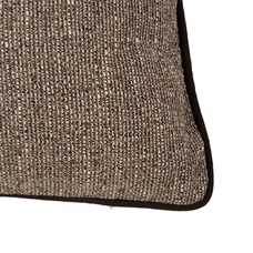 COJÍN TIERRA POLIESTER DECORACIÓN 55 X 55 CM COJÍN TIERRA POLIESTER DECORACIÓN 55 X 55 CM