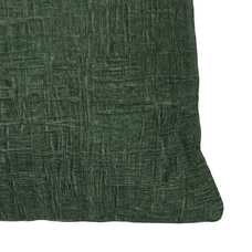 COJÍN VERDE ALGODÓN-POLIÉSTER DECORACIÓN 50 X 30 CM COJÍN VERDE ALGODÓN-POLIÉSTER DECORACIÓN 50 X 30 CM