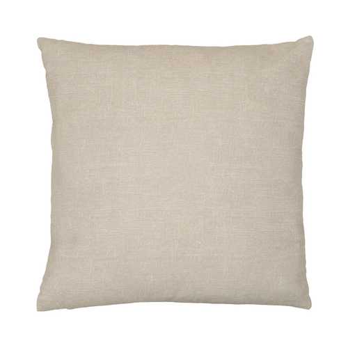 COJÍN CREMA ALGODÓN-POLIÉSTER DECORACIÓN 55 X 55 CM