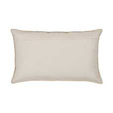 COJÍN CREMA POLIESTER-ALGODÓN DECORACIÓN 50 X 30 CM COJÍN CREMA POLIESTER-ALGODÓN DECORACIÓN 50 X 30 CM