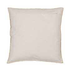COJÍN CREMA POLIESTER-ALGODÓN DECORACIÓN 45 X 45 CM COJÍN CREMA POLIESTER-ALGODÓN DECORACIÓN 45 X 45 CM