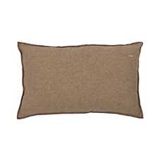 COJÍN MARRÓN POLIESTER-ALGODÓN 50 X 30 CM COJÍN MARRÓN POLIESTER-ALGODÓN 50 X 30 CM
