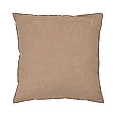 COJÍN BEIGE POLIESTER-ALGODÓN DECORACIÓN 45 X 45 CM