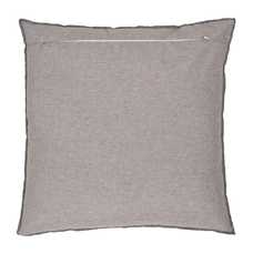 COJÍN GRIS POLIESTER-ALGODÓN DECORACIÓN 55 X 55 CM