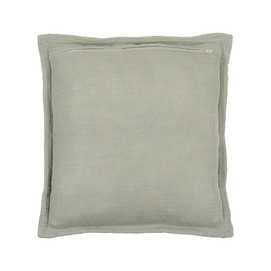 COJÍN VERDE VISCOSA / POLIÉSTER 45 X 45 CM