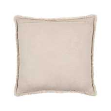 COJÍN RAYAS NATURAL-BLANCO 45 X 45 CM COJÍN RAYAS NATURAL-BLANCO 45 X 45 CM