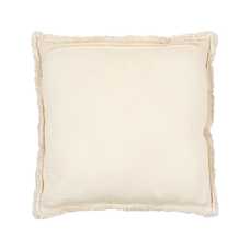 COJÍN NATURAL VISCOSA-ALGODÓN 45 X 45 CM COJÍN NATURAL VISCOSA-ALGODÓN 45 X 45 CM