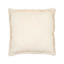 COJÍN NATURAL VISCOSA-ALGODÓN 45 X 45 CM