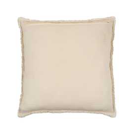 COJÍN NATURAL VISCOSA-ALGODÓN 60 X 60 CM