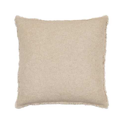 COJÍN NATURAL VISCOSA-ALGODÓN 60 X 60 CM