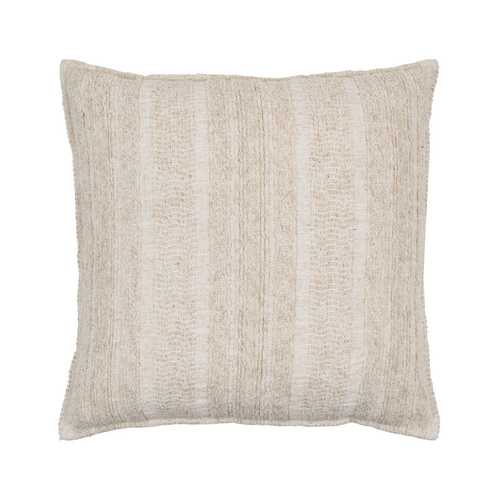 COJÍN NATURAL ALGODÓN-POLIÉSTER 45 X 45 CM