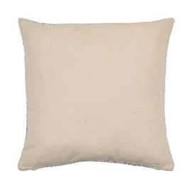 COJÍN BLANCO-GRIS JACQUARD DECORACIÓN 45 X 45 CM