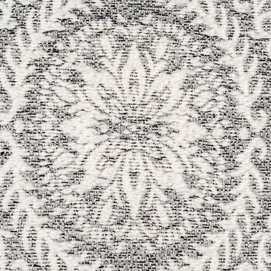 COJÍN BLANCO-GRIS JACQUARD DECORACIÓN 40 X 60 CM