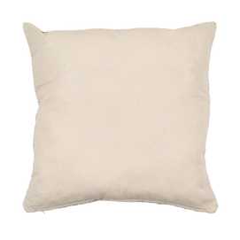 COJÍN BLANCO-GRIS JACQUARD DECORACIÓN 45 X 45 CM