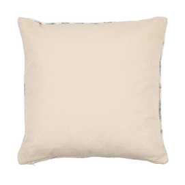 COJÍN BLANCO-VERDE JACQUARD DECORACIÓN 45 X 45 CM