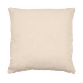 COJÍN CREMA JACQUARD DECORACIÓN 45 X 45 CM