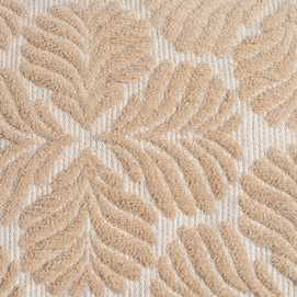 COJÍN BLANCO/BEIGE JACQUARD DECORACIÓN 40 X 60 CM