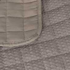 COLCHA TAUPE POLIESTER DORMITORIO 180 X 260 CM COLCHA TAUPE POLIESTER DORMITORIO 180 X 260 CM