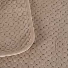 COLCHA BEIGE TERCIOPELO/MICROFIBRA 180 X 260 CM COLCHA BEIGE TERCIOPELO/MICROFIBRA 180 X 260 CM