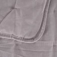 COLCHA GRIS POLIESTER DORMITORIO 230 X 280 CM COLCHA GRIS POLIESTER DORMITORIO 230 X 280 CM