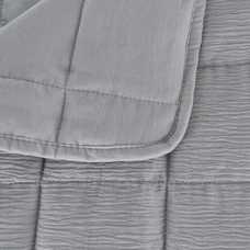 COLCHA GRIS POLIESTER DORMITORIO 180 X 260 CM COLCHA GRIS POLIESTER DORMITORIO 180 X 260 CM