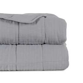 COLCHA GRIS POLIESTER DORMITORIO 270 X 280 CM