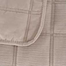 COLCHA BEIGE POLIESTER DORMITORIO 230 X 280 CM COLCHA BEIGE POLIESTER DORMITORIO 230 X 280 CM