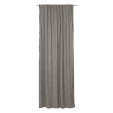 CORTINA TAUPE POLIESTER DECORACIÓN 140 X 260 CM CORTINA TAUPE POLIESTER DECORACIÓN 140 X 260 CM