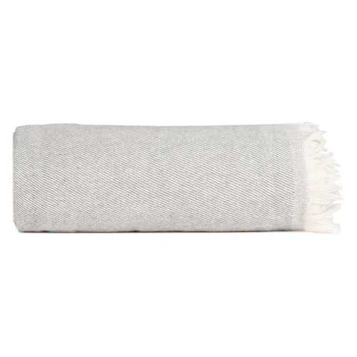 COLCHA GRIS PERLA ALGODÓN TEXTIL/HOGAR 200 X 260 CM