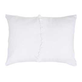 COJÍN BLANCO ALGODÓN-POLIÉSTER 70 X 50 CM