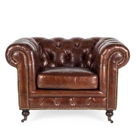 Individual vintage armchair Chester