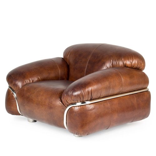 Leather armchair Heil