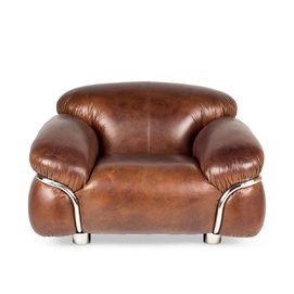 Leather armchair Heil