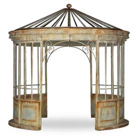 Metal pergola