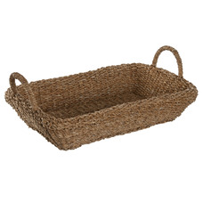 BANDEJA SEAGRASS YUTE 54X35X22 NATURAL