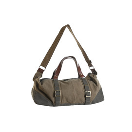 BOLSA CANVAS CUERO 53X22X23 19 BEIGE