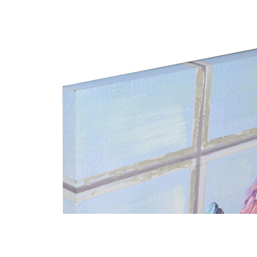 CUADRO LIENZO MDF 100X2,8X100 FLOREROS 2 SURT.