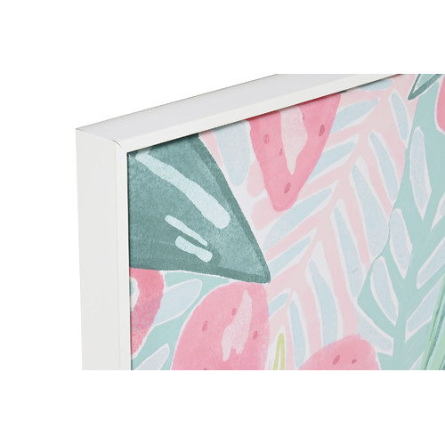 CUADRO PS LIENZO 60X4X80 HOJAS ENMARCADO 2 SURT.