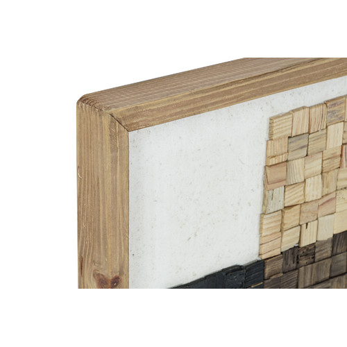 CUADRO MADERA RECICLADA 42X4X62 NATURAL