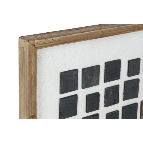 CUADRO MADERA RECICLADA 82X4X122 NATURAL