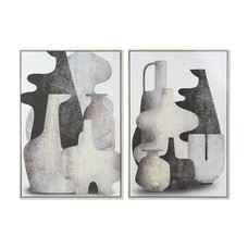 CUADRO PS LIENZO 84X4,5X123 JARRONES 2 SURT.