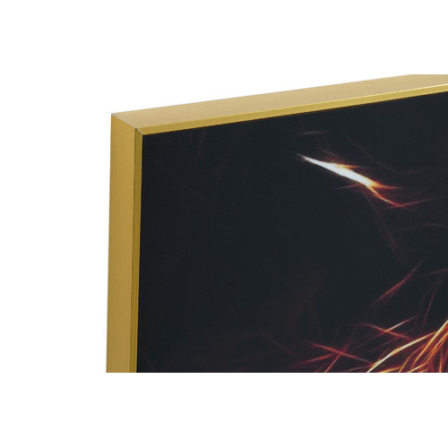 CUADRO ALUMINIO MDF 80X3X80 TIGRE 2 SURT.