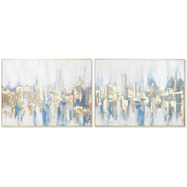 CUADRO LIENZO PS 80X3,5X60 NEW YORK 2 SURT.