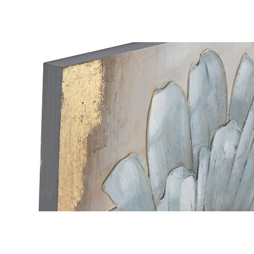 CUADRO LIENZO MDF 80X3X120 AMAPOLAS 2 SURT.