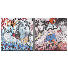 CUADRO LIENZO PS 150X3,5X150 STREETART 2 SURT.