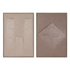 CUADRO LIENZO YESO 63X4,5X93 PINTADO MANO 2 SURT. CUADRO LIENZO YESO 63X4,5X93 PINTADO MANO 2 SURT.